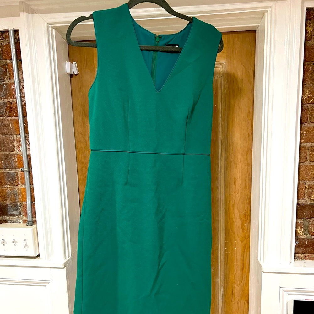 Emerald Green Ann Taylor Dress